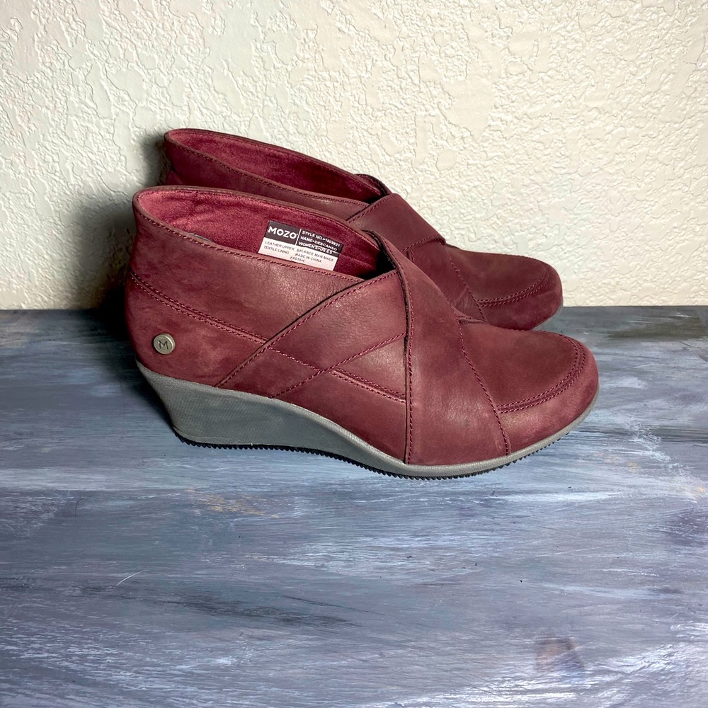 Mozo shoes descanso wedge platform sz 6.5